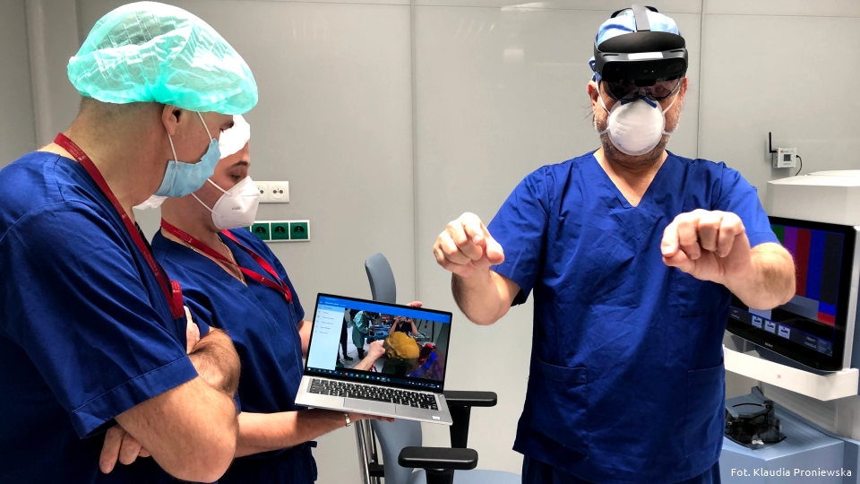 Mixed reality in medicine